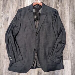 Gray Ermenegildo Zegna 2-button Men's Sport Coat / Blazer 40R
